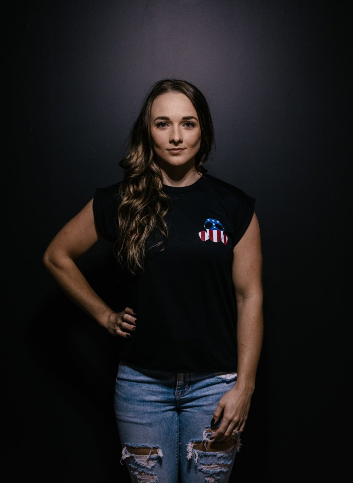 Freedom Sasquatch Rolled Cuff Tee - NoSurrenderGear