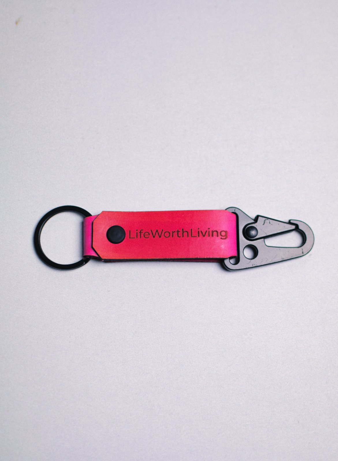 LifeWorthLiving Keychain - NoSurrenderGear