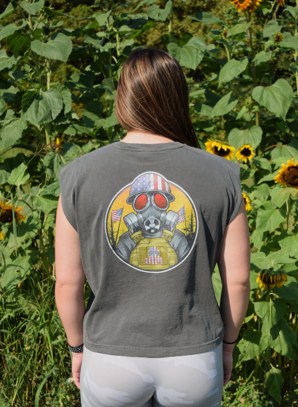 Doomsday Heavyweight Crop | Charcoal - NoSurrenderGear