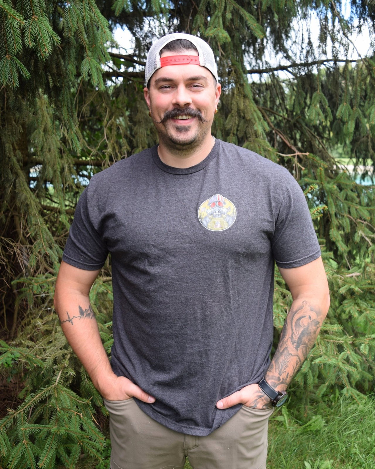 Doomsday Tee | Charcoal - NoSurrenderGear