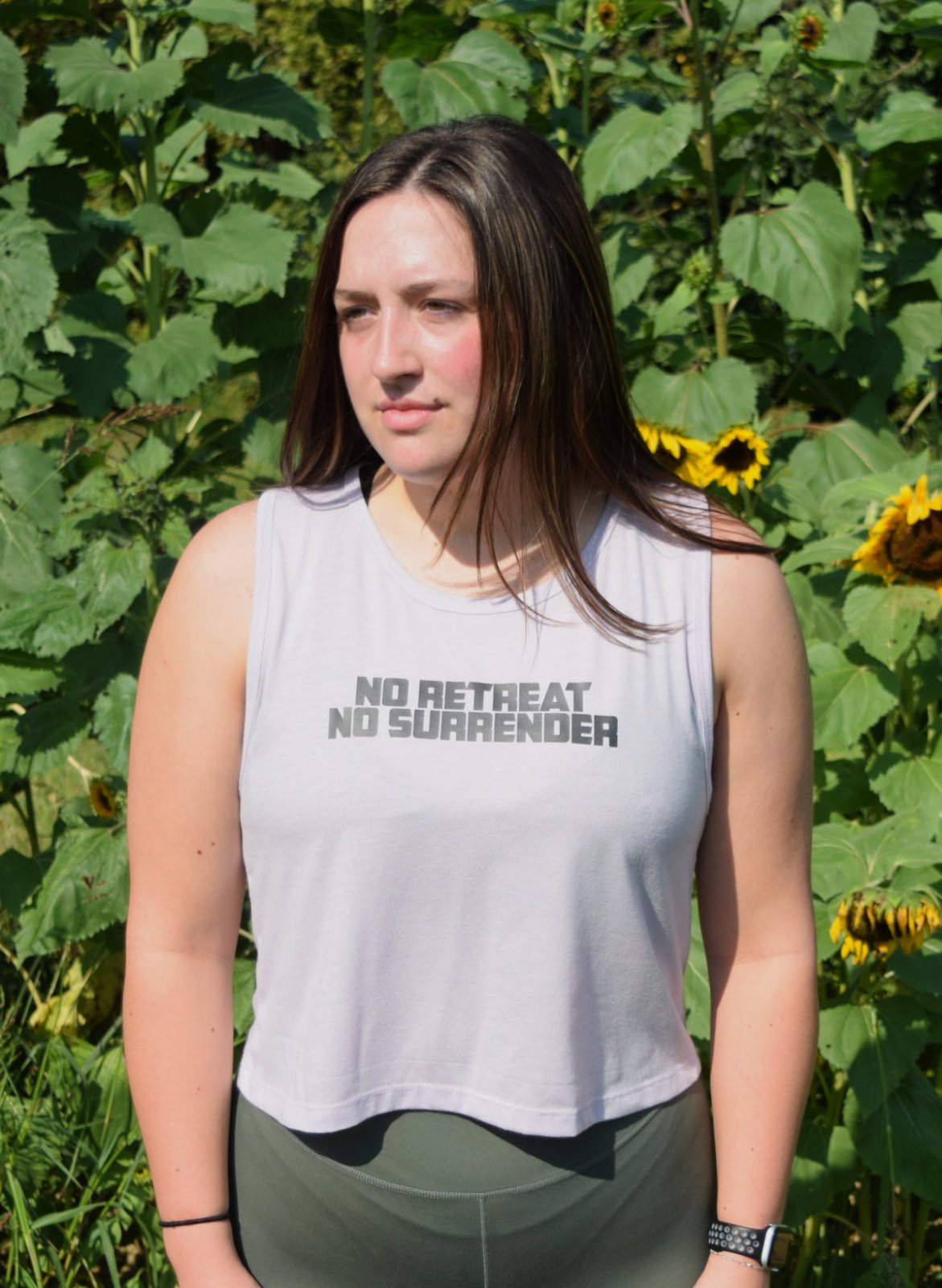 NoSurrender Flag Crop | Lavendar - NoSurrenderGear