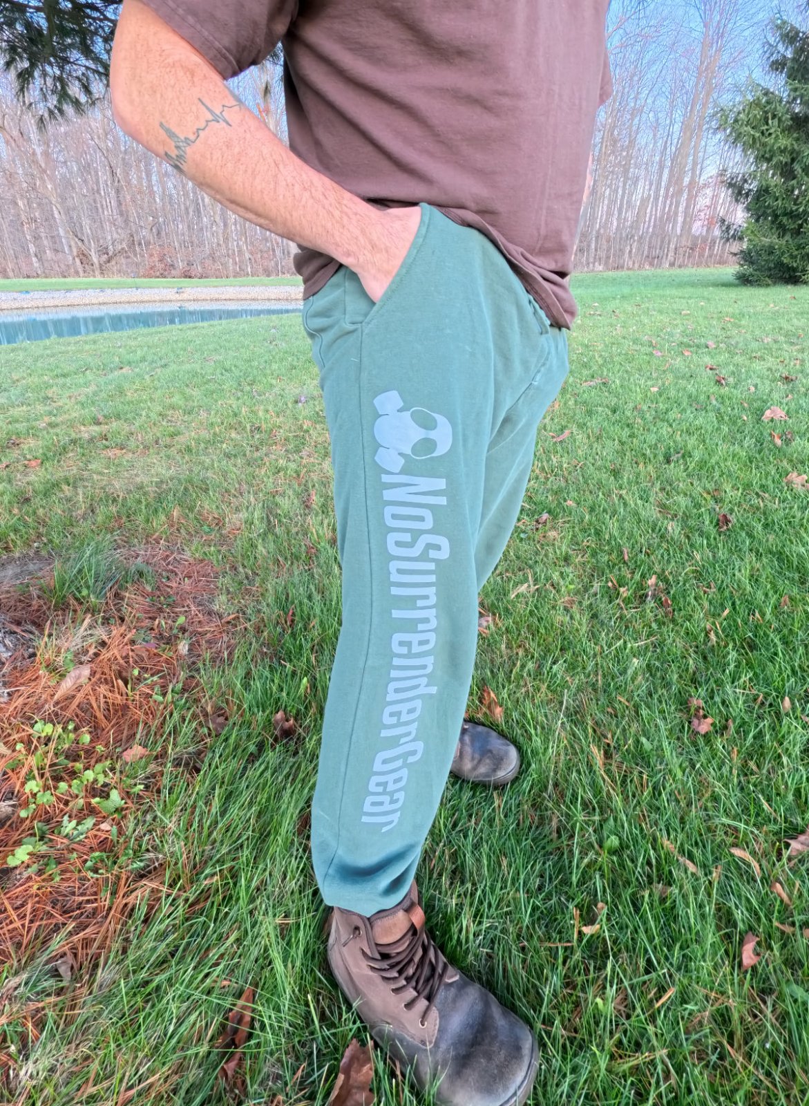 NSG Sweatpant | Alpine Green - NoSurrenderGear