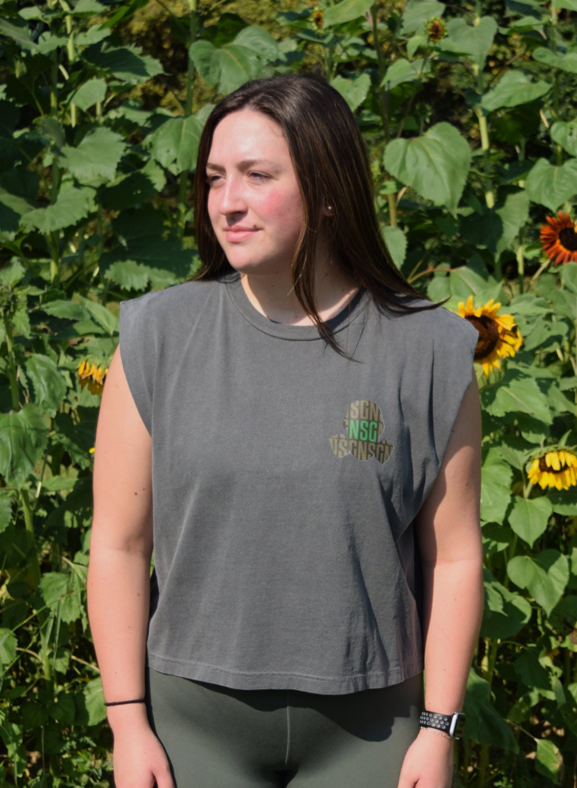 Tactical Teddy Heavyweight Crop | Faded Black - NoSurrenderGear