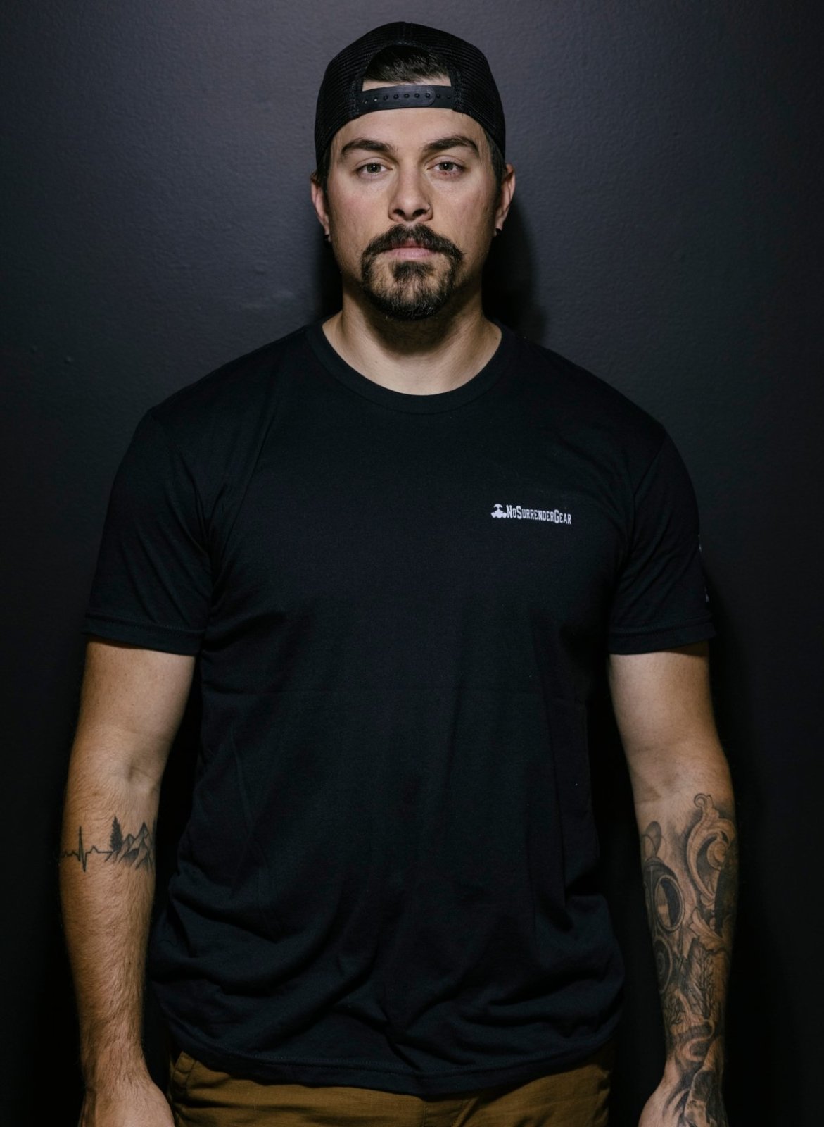 Campfire Tee | Black - NoSurrenderGear