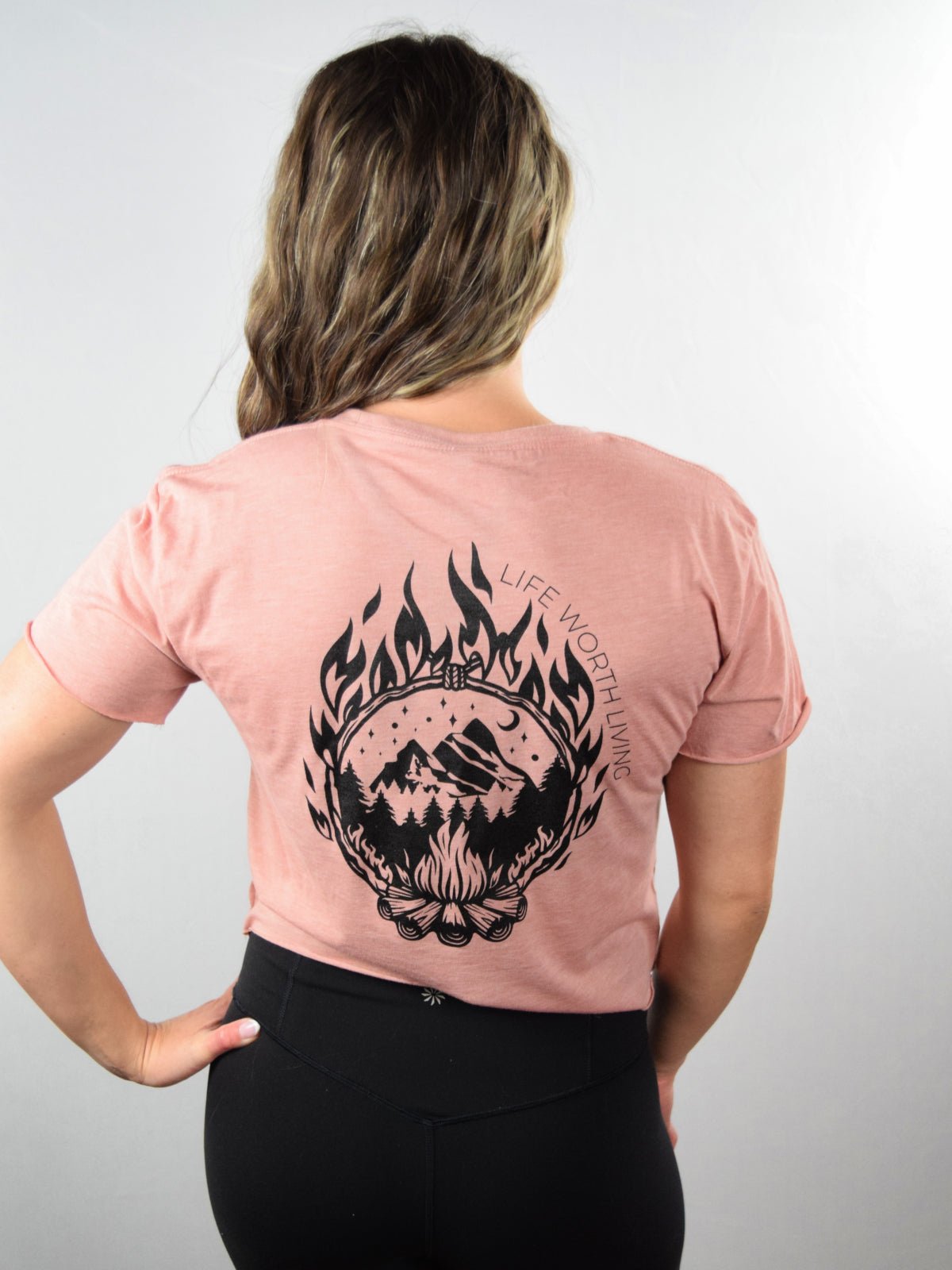 Fireside Crop Tee - NoSurrenderGear