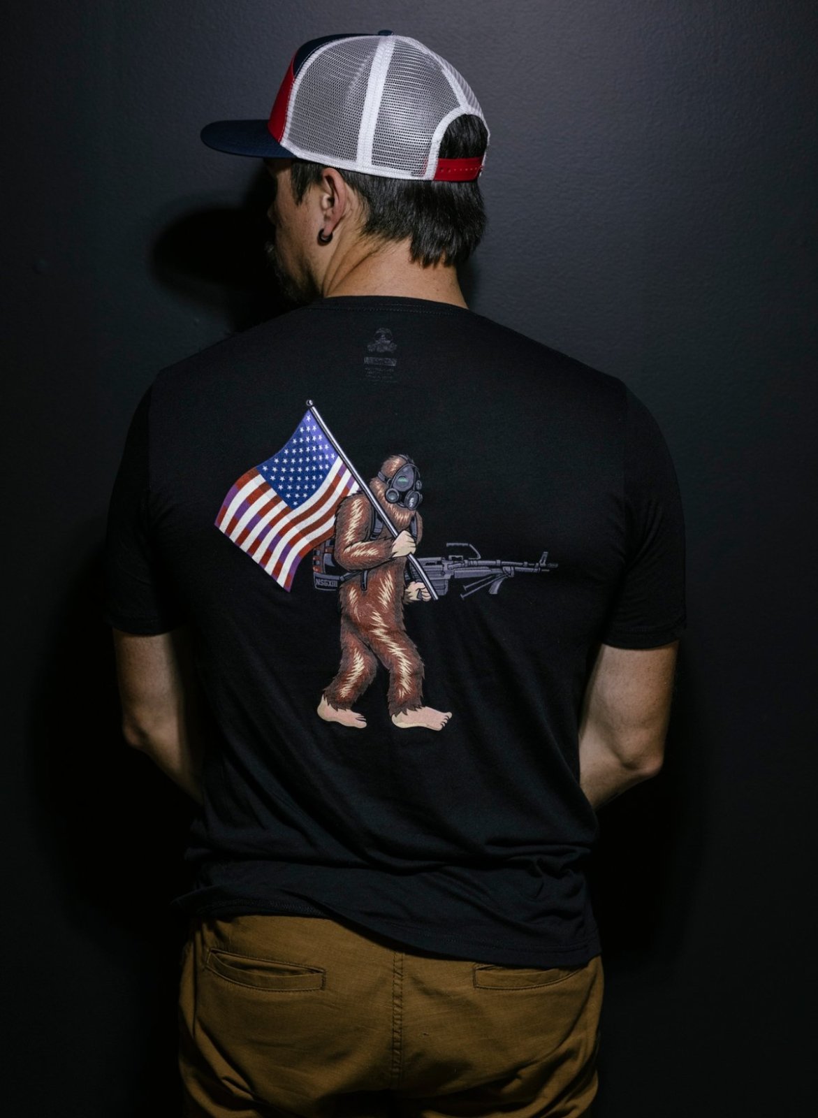 Freedom Sasquatch Tee - NoSurrenderGear