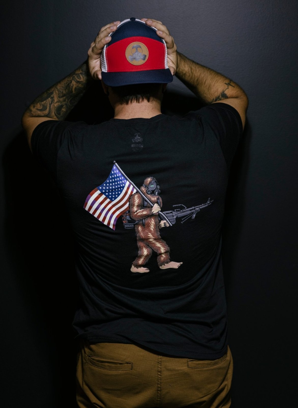 Freedom Sasquatch Tee - NoSurrenderGear