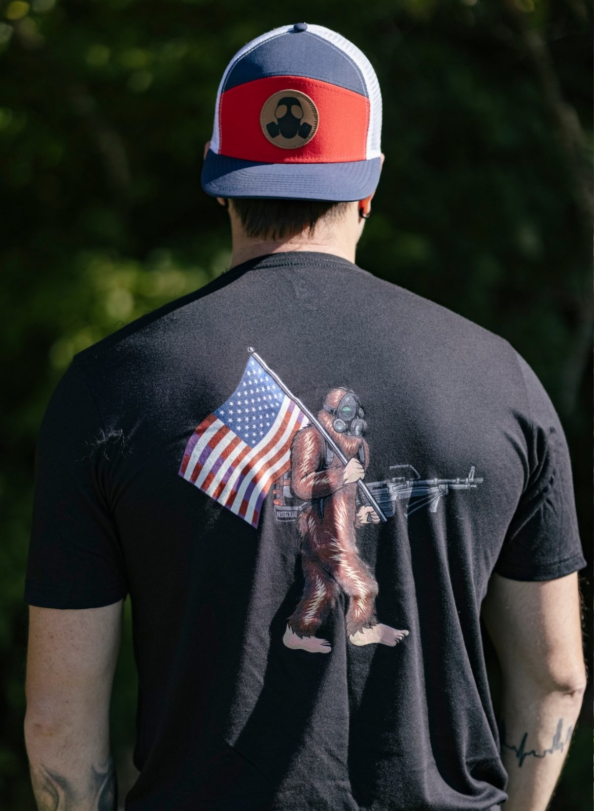 Freedom Sasquatch Tee - NoSurrenderGear