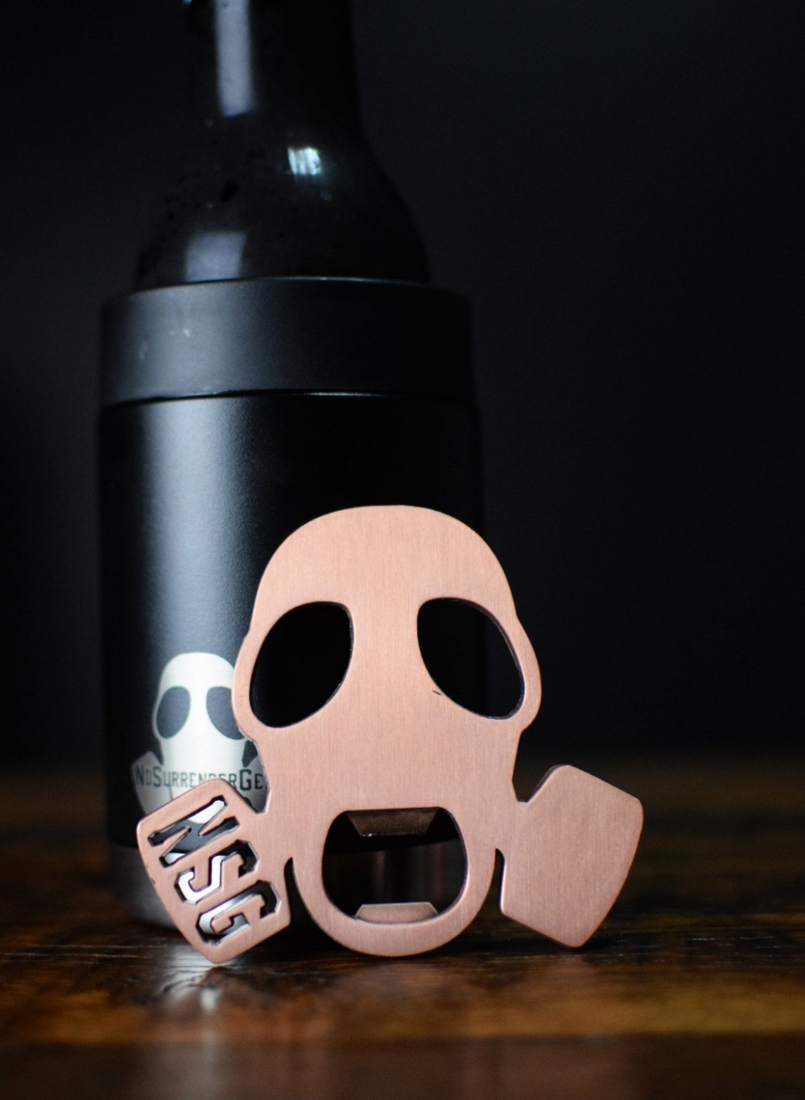 Gas Mask Bottle Opener - NoSurrenderGear