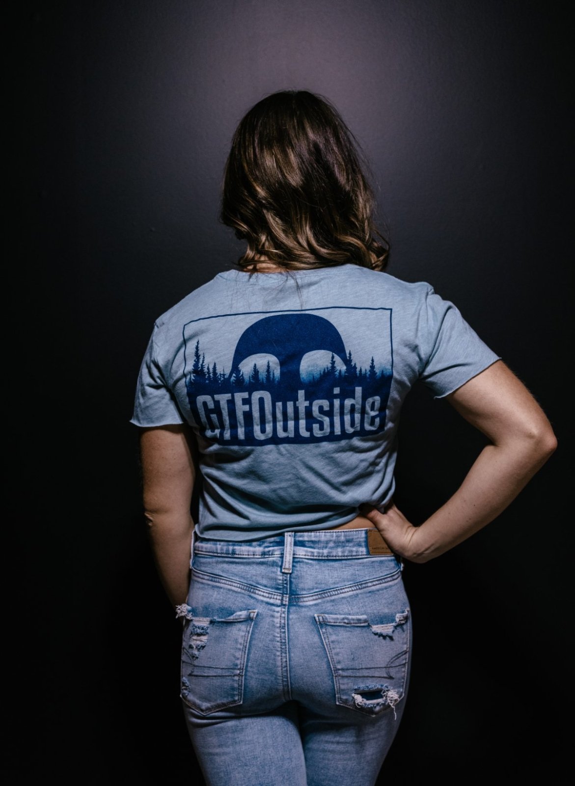 GTFOutside Crop Tee - NoSurrenderGear