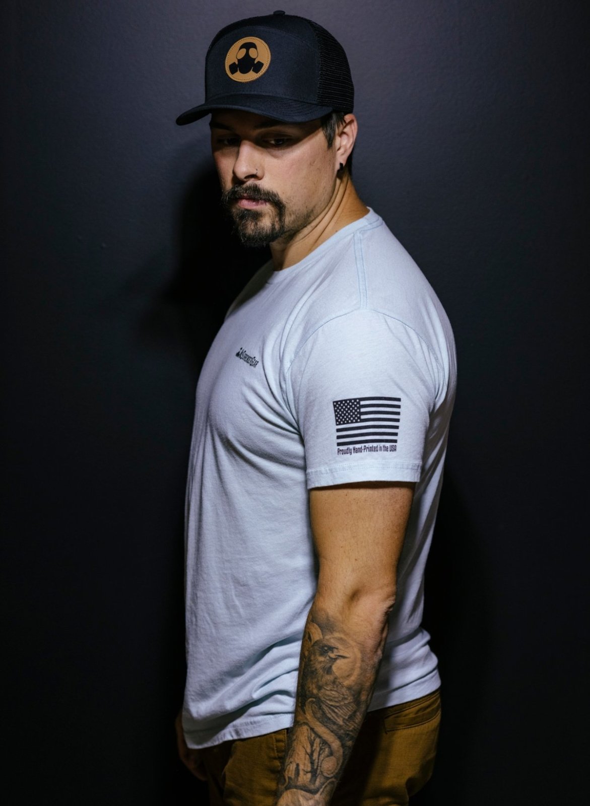 Hooked Up Tee | Ice Blue - NoSurrenderGear