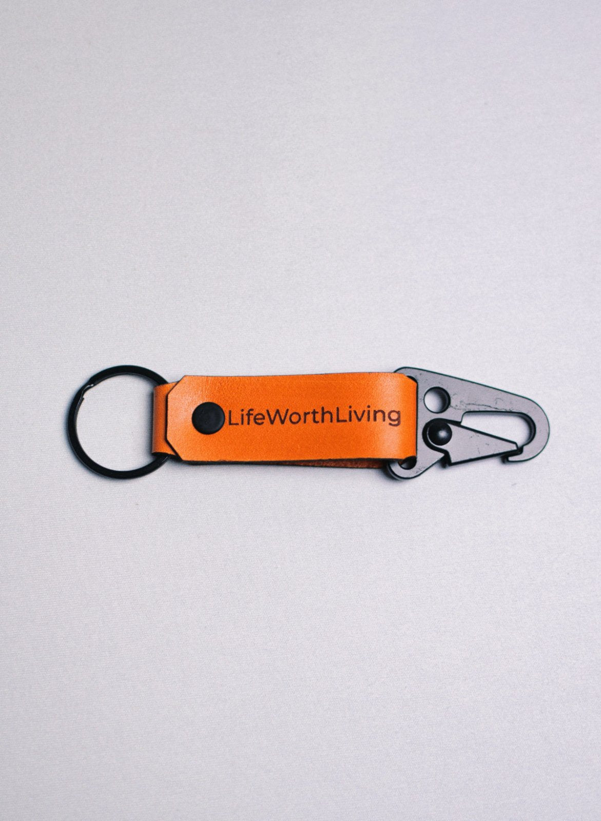 LifeWorthLiving Keychain - NoSurrenderGear