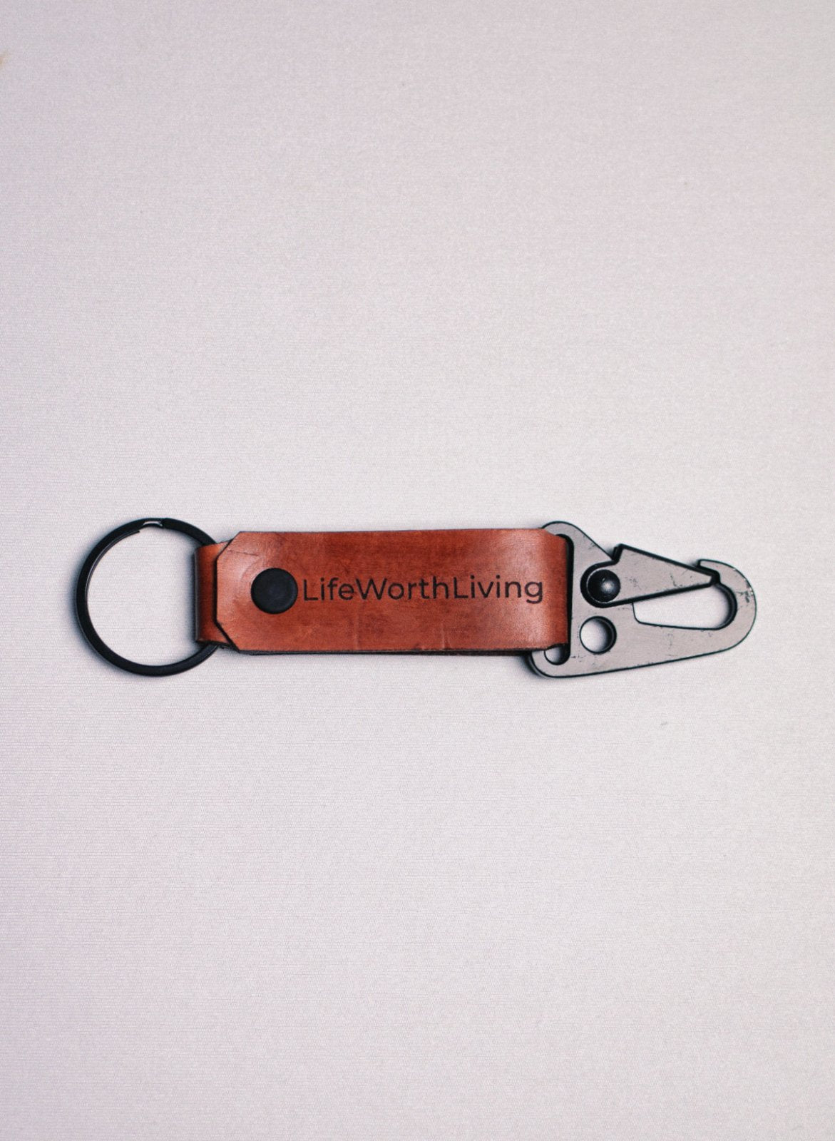 LifeWorthLiving Keychain - NoSurrenderGear