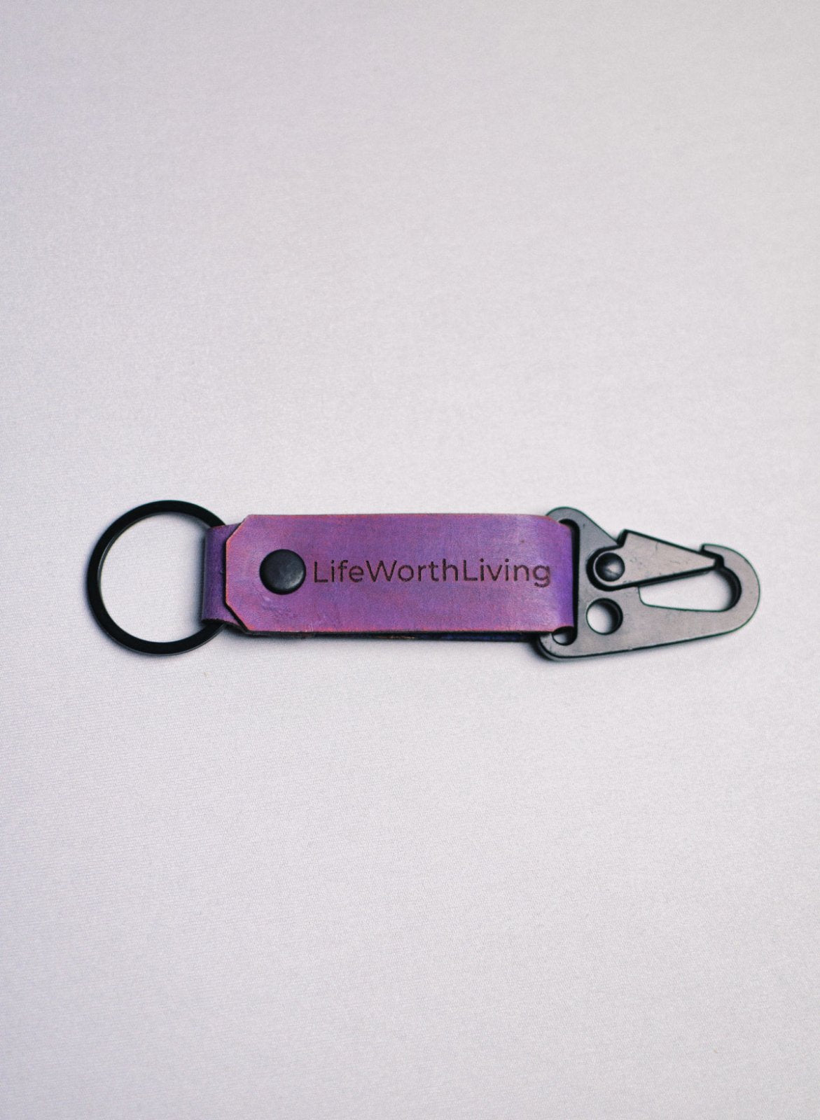 LifeWorthLiving Keychain - NoSurrenderGear