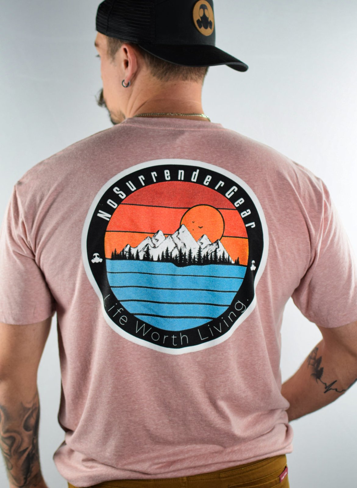 LWL Sunset Tee - NoSurrenderGear