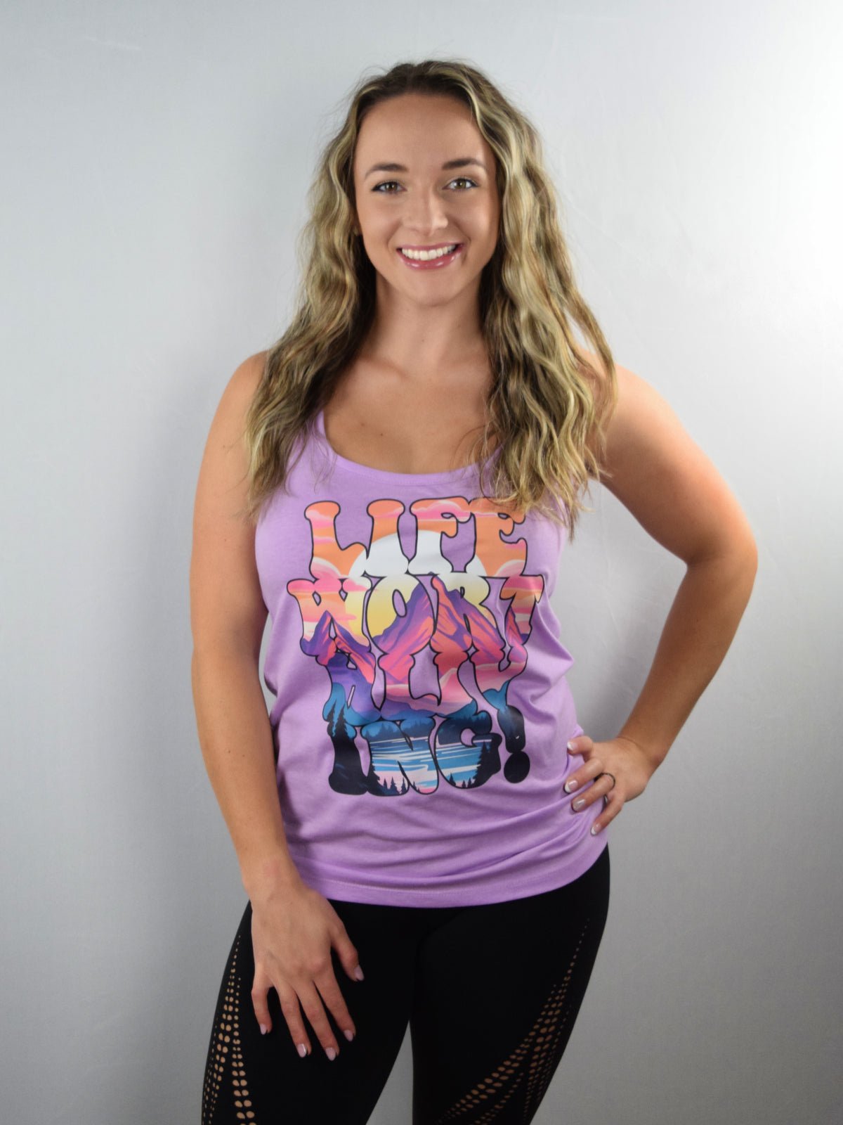 Mountain Morning - LWL Cami Tank - NoSurrenderGear