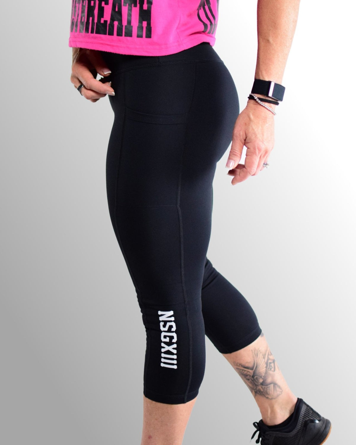 Nova 3/4 Tights | Black - NoSurrenderGear