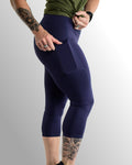 Nova 3/4 Tights | Navy - NoSurrenderGear