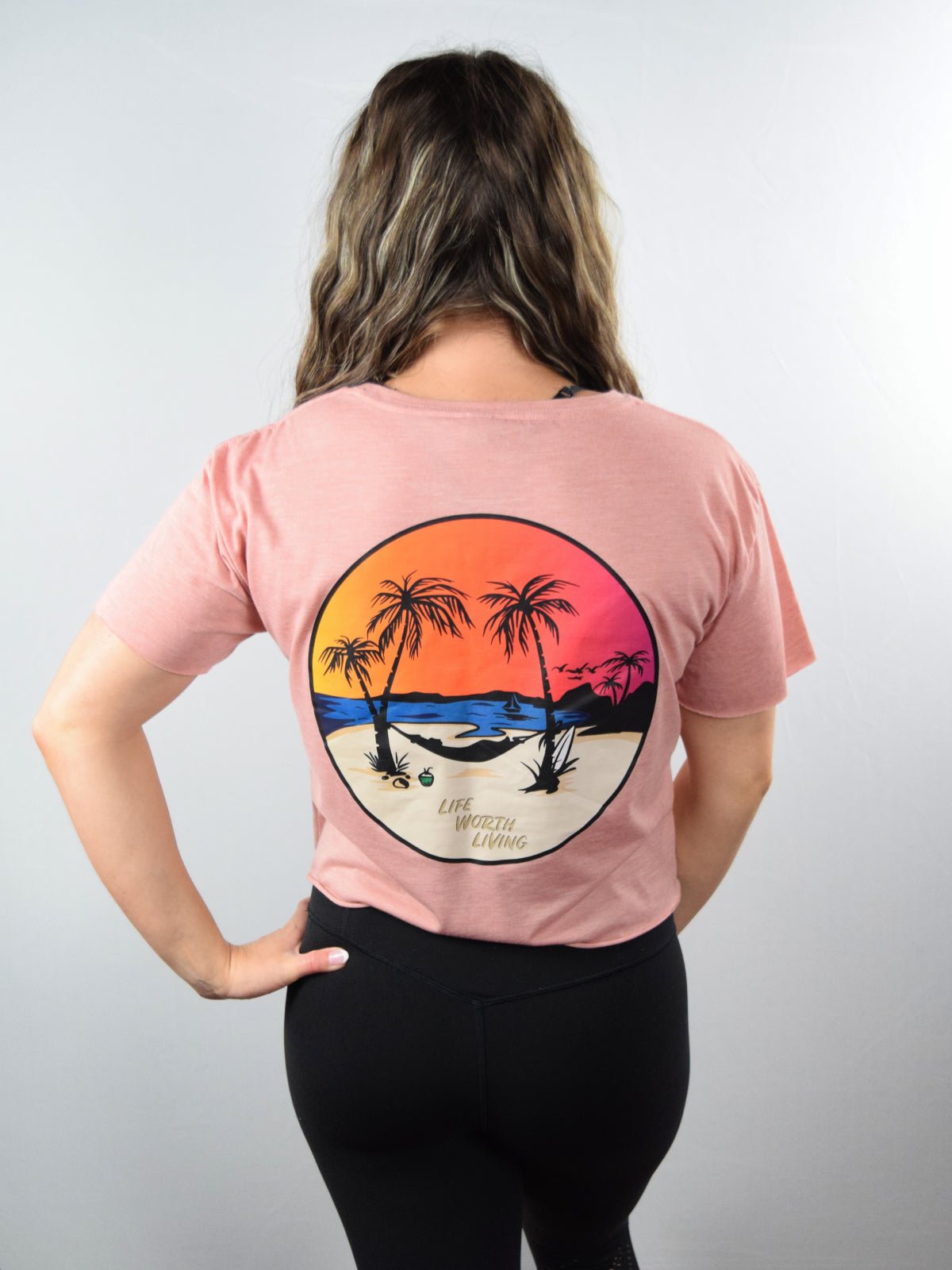 Paradise Crop Tee - NoSurrenderGear