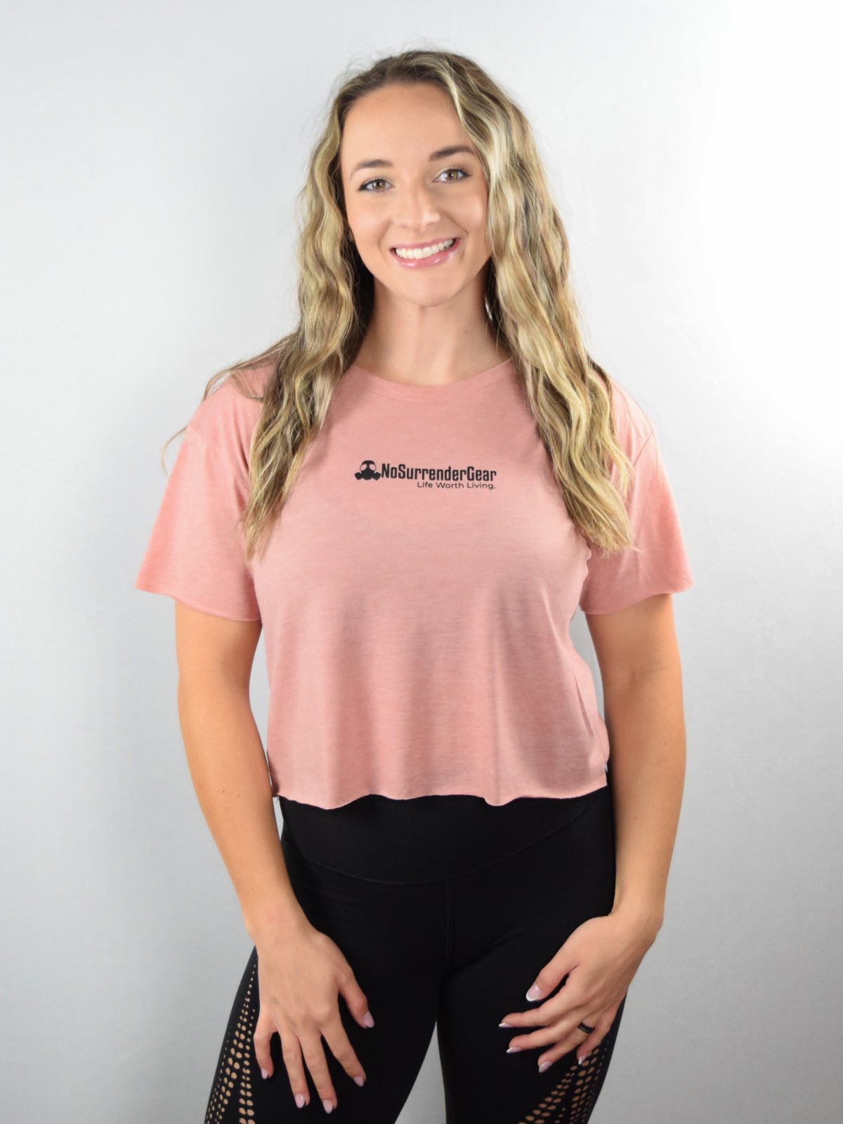 Paradise Crop Tee - NoSurrenderGear