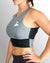 Raven Sports Bra | Gray - NoSurrenderGear