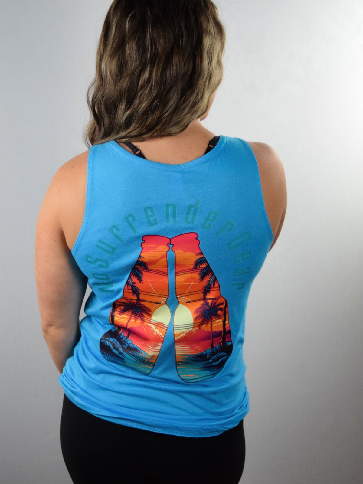 Seaside Sunset - Cheers Tank - NoSurrenderGear