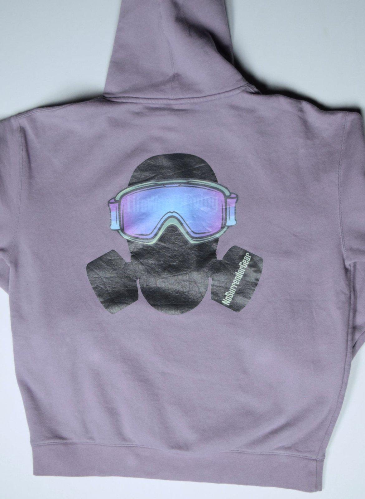 Snow Goggle Hoodie | Lavender - NoSurrenderGear