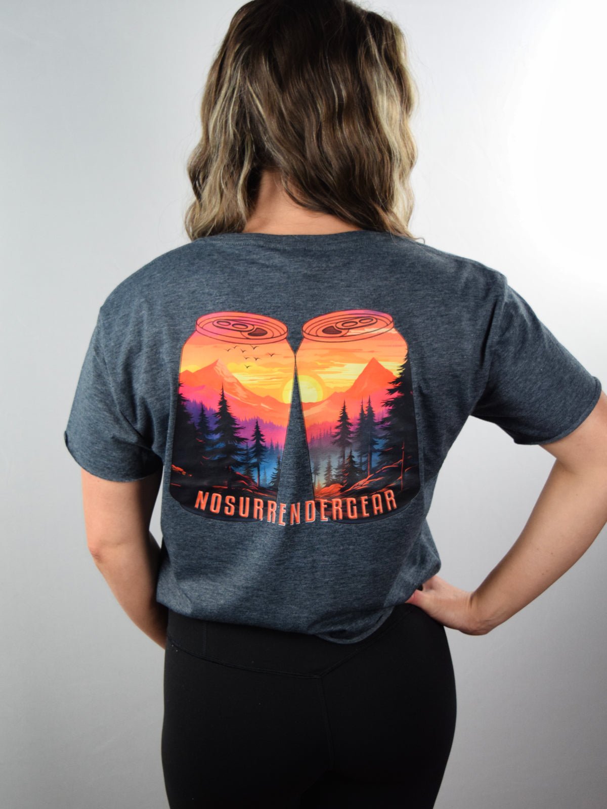 Sunset Summit - Cheers Crop Tee - NoSurrenderGear