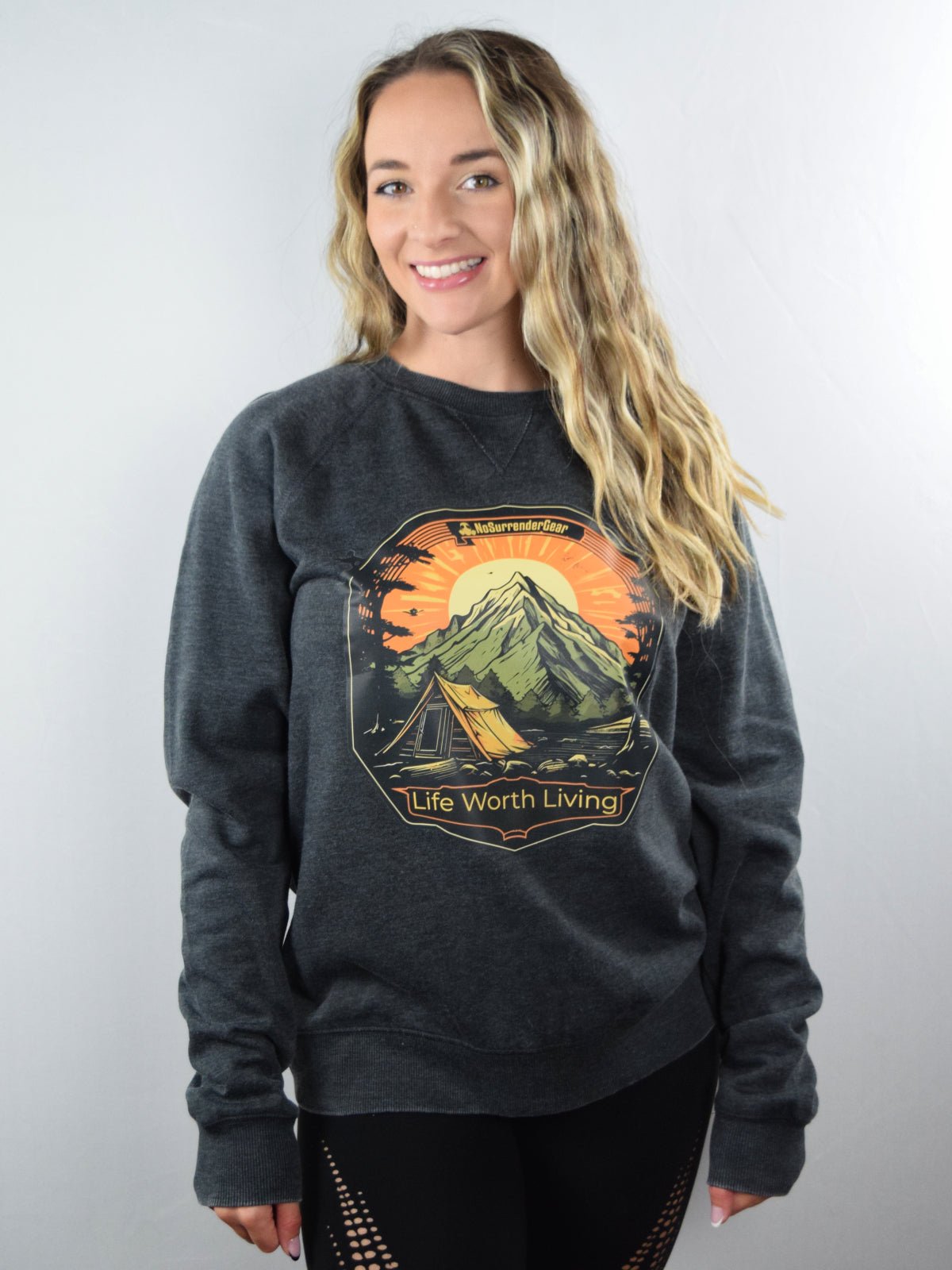 Tent Treks Sweatshirt - NoSurrenderGear