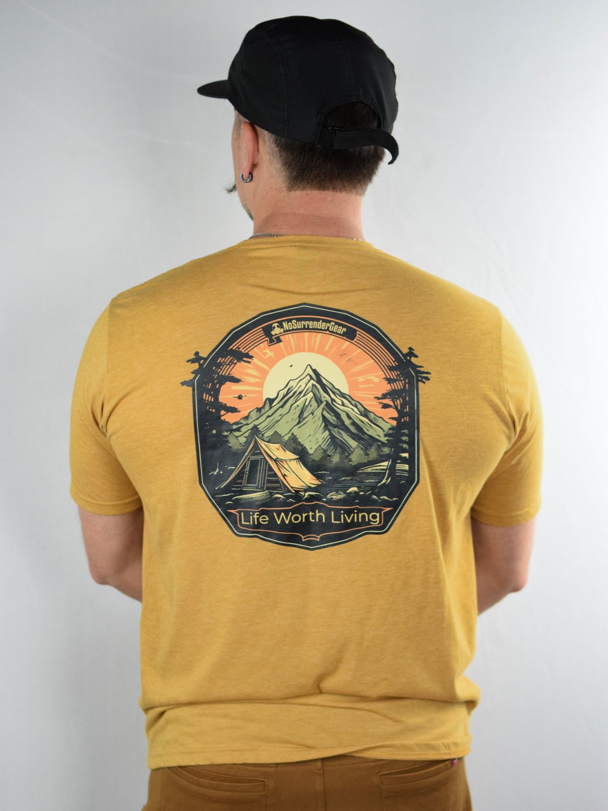 Tent Treks Tee - NoSurrenderGear